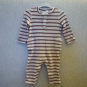 Angel Dear Waffle Jumpsuit 6-12mo